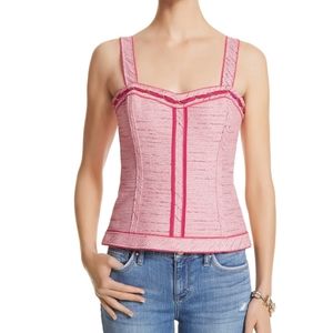 WHBM Bustier style top. Size 0, in excellent condition!